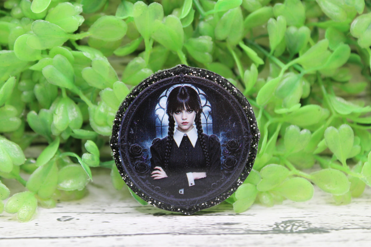 Wednesday Circle Badge Reel