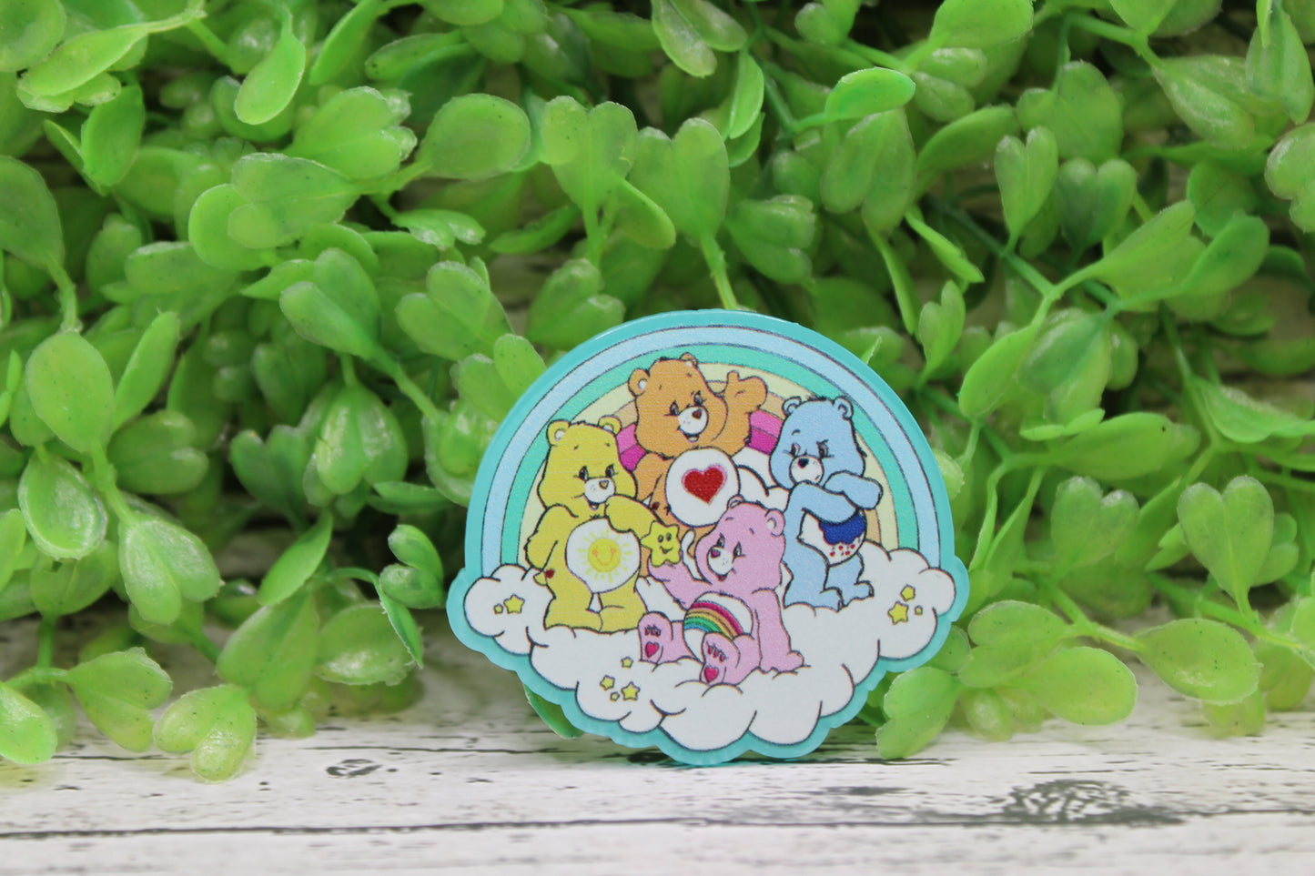 Colorful Bears on Cloud No. 2 Badge Reel