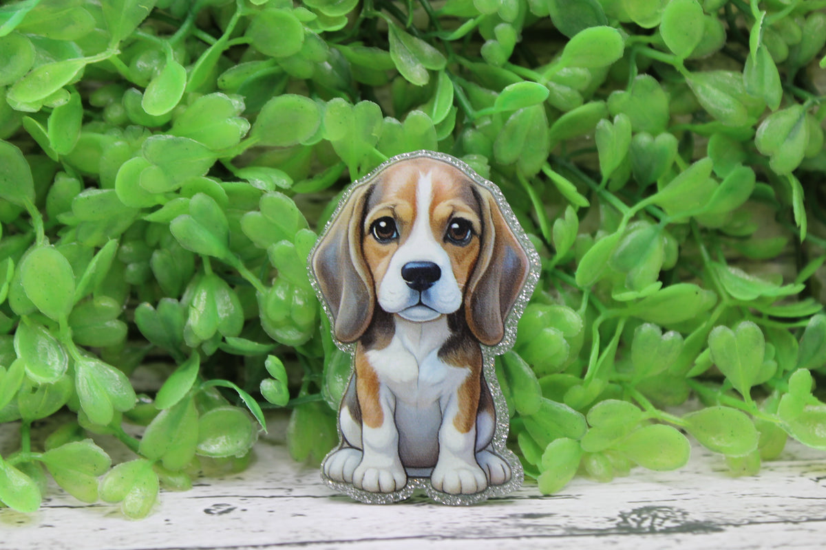 Beagle Badge Reel