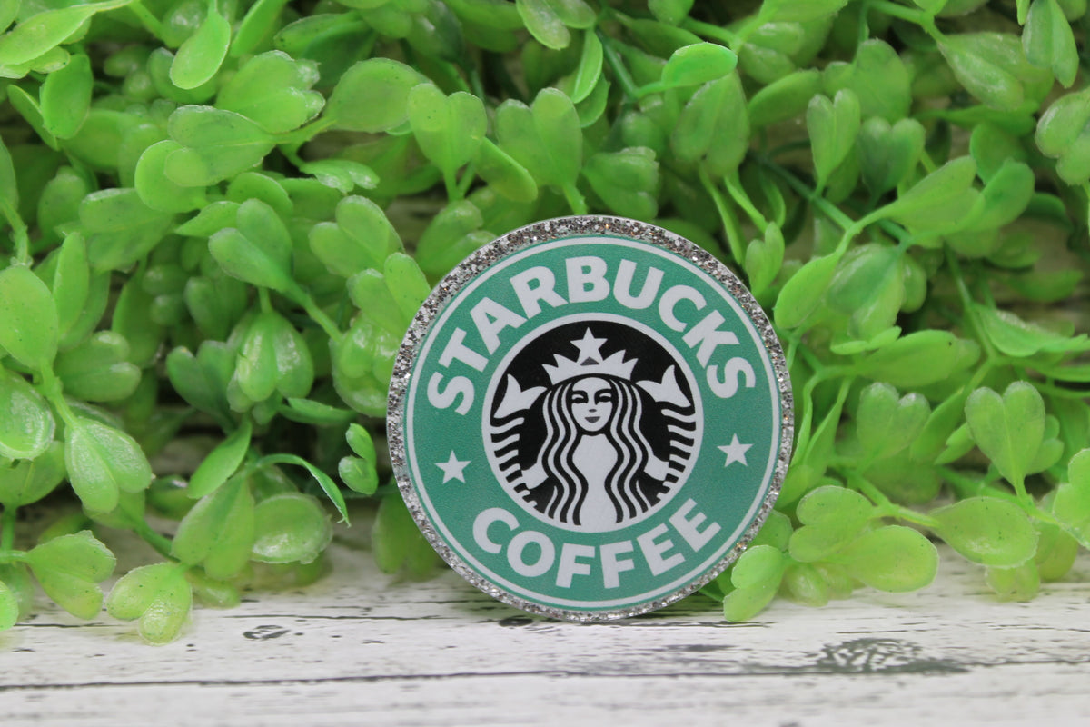 SB Coffee Circle Badge Reel