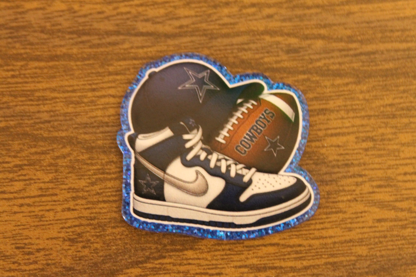 Cowboys Football Sneaker Badge Reel
