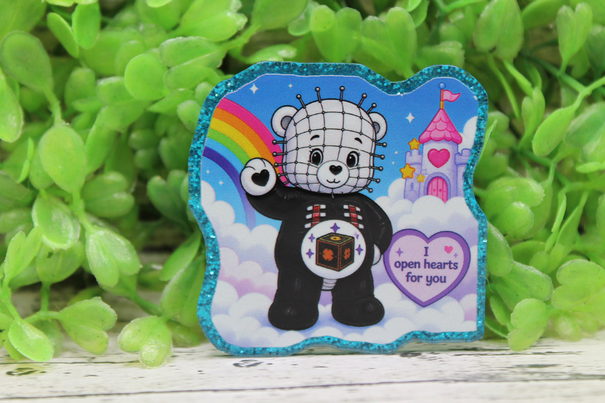 I Open Hearts For You Badge Reel