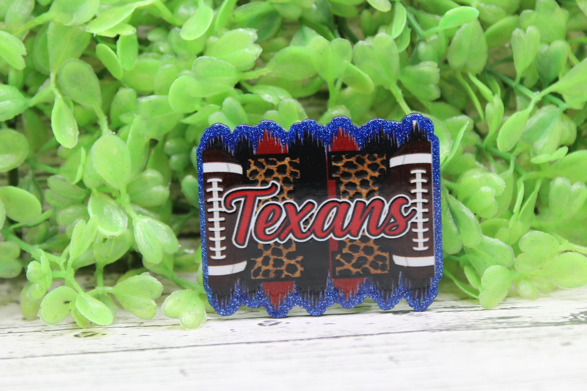 Texans Football Brushstroke Badge Reel
