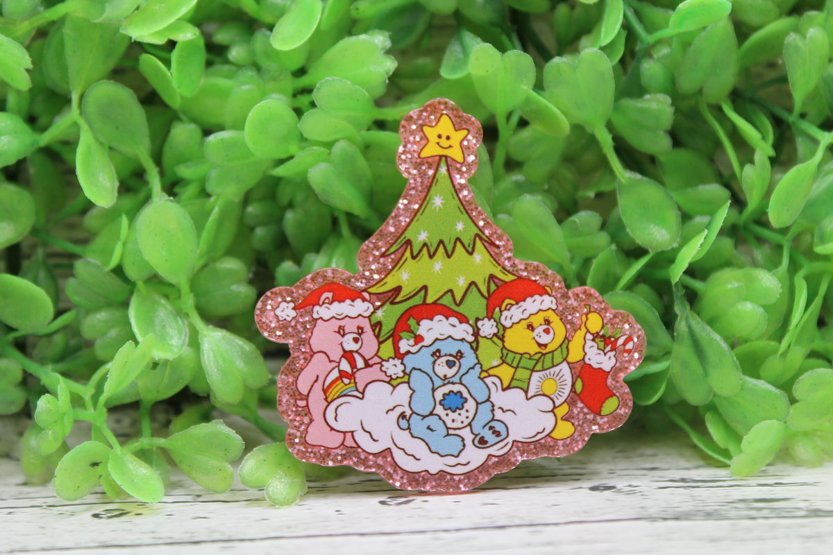 Christmas Bears Badge Reel