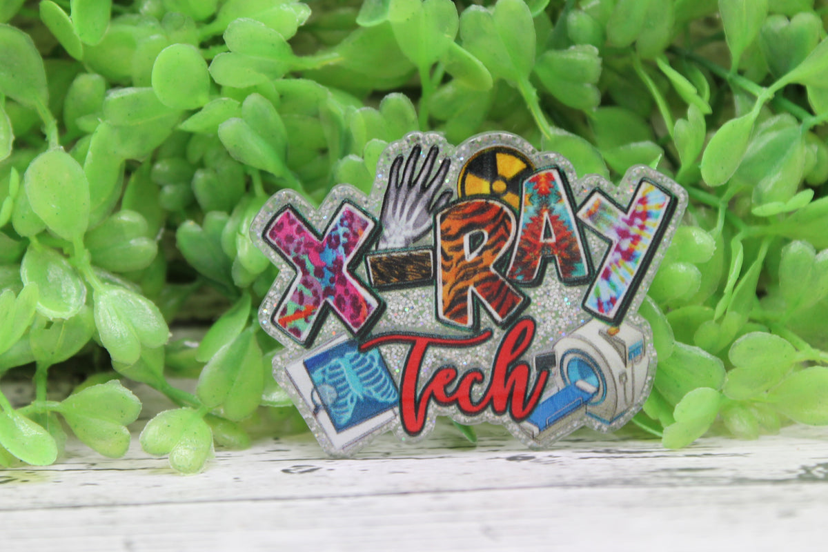 X-RAY Tech on Silver Badge Reel