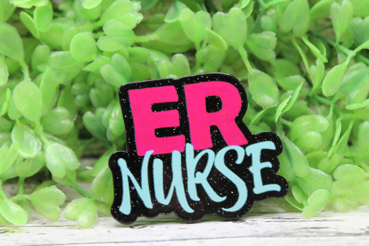 ER NURSE Badge Reel