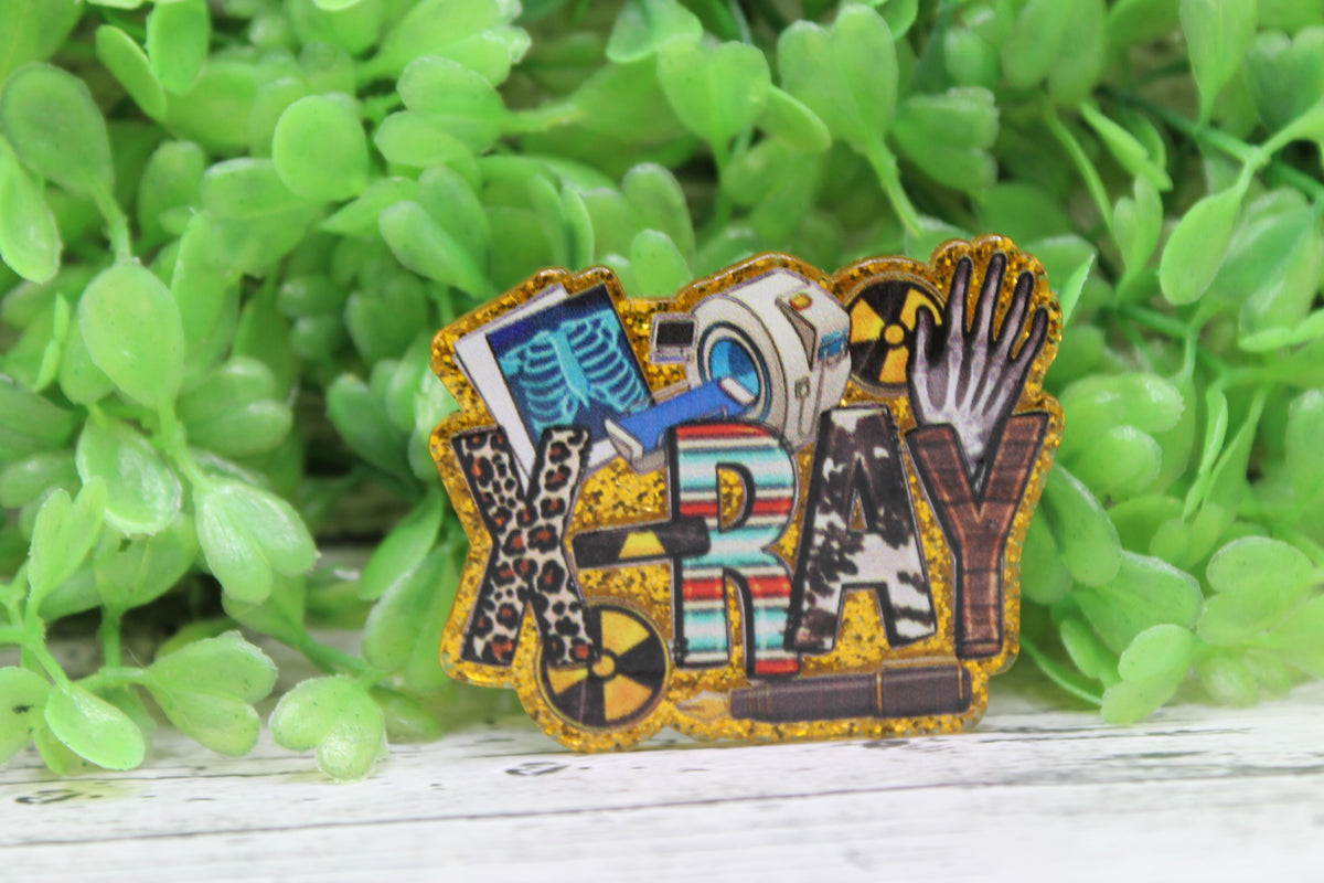 X-RAY Tech on Gold Badge Reel