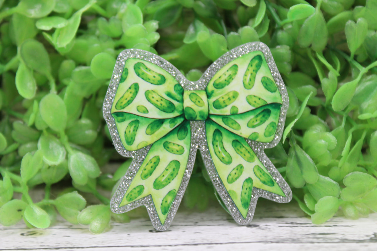 Pickle Bow Acrylic Badge Reel