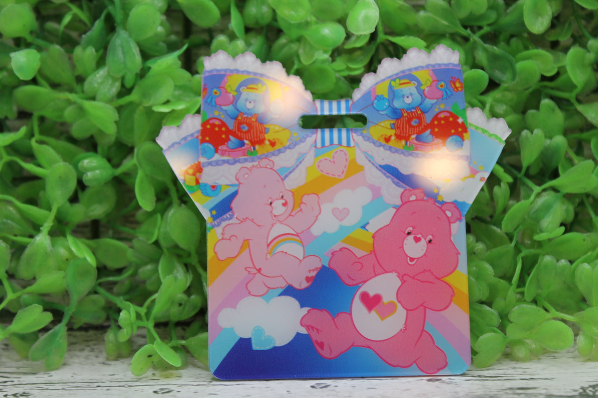 Pink Bears Badge Buddy {BLANK}