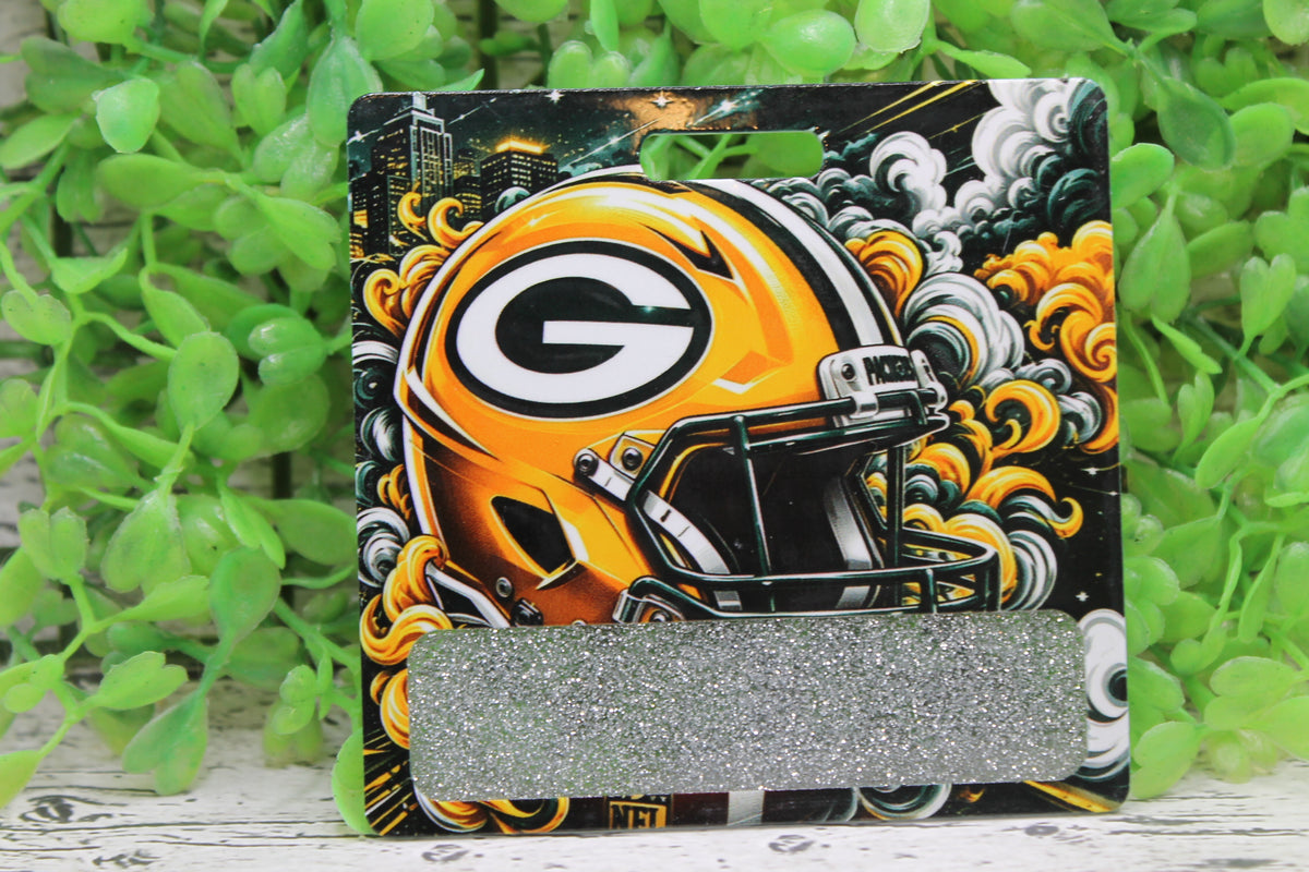 Green Bay Packers Football Badge Buddy {BLANK}