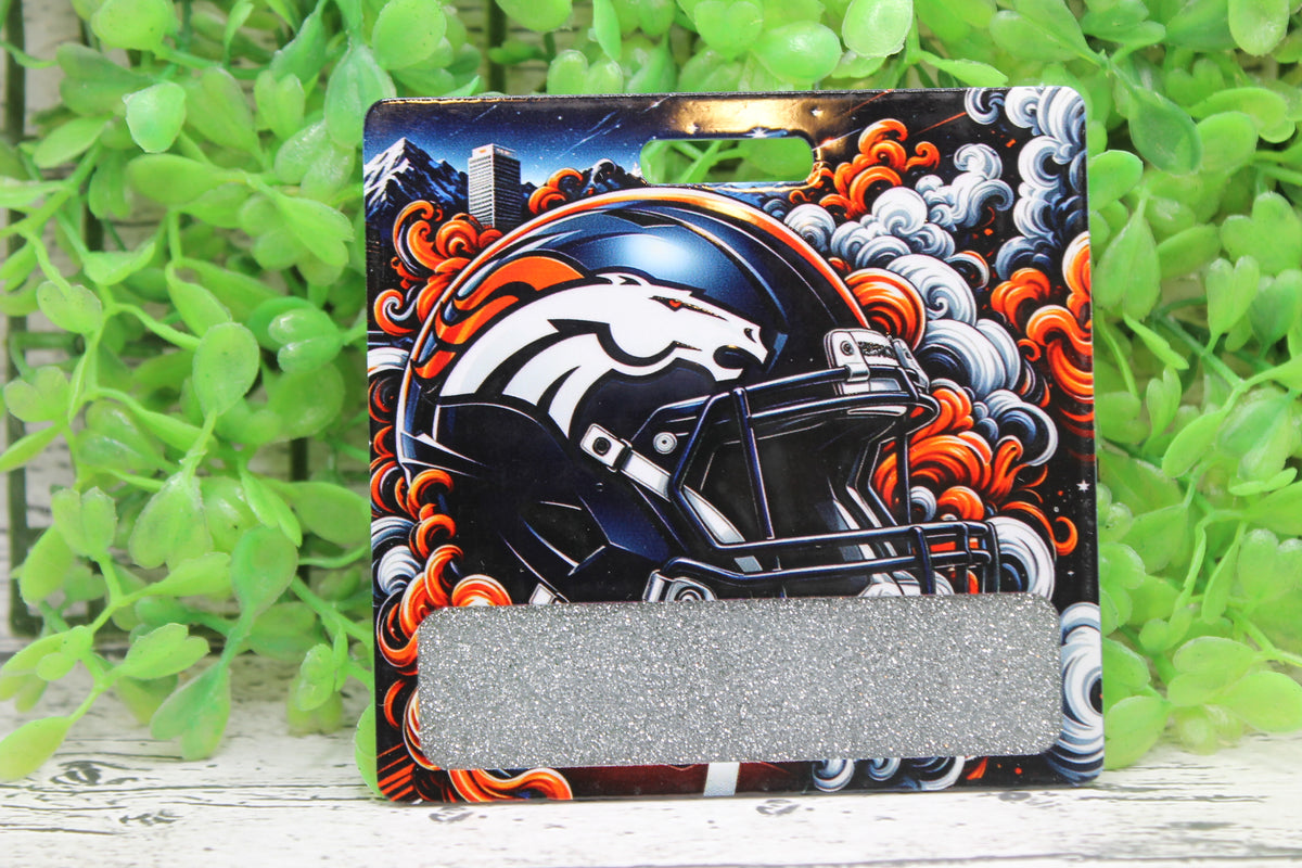 Denver Broncos Football Badge Buddy {BLANK}