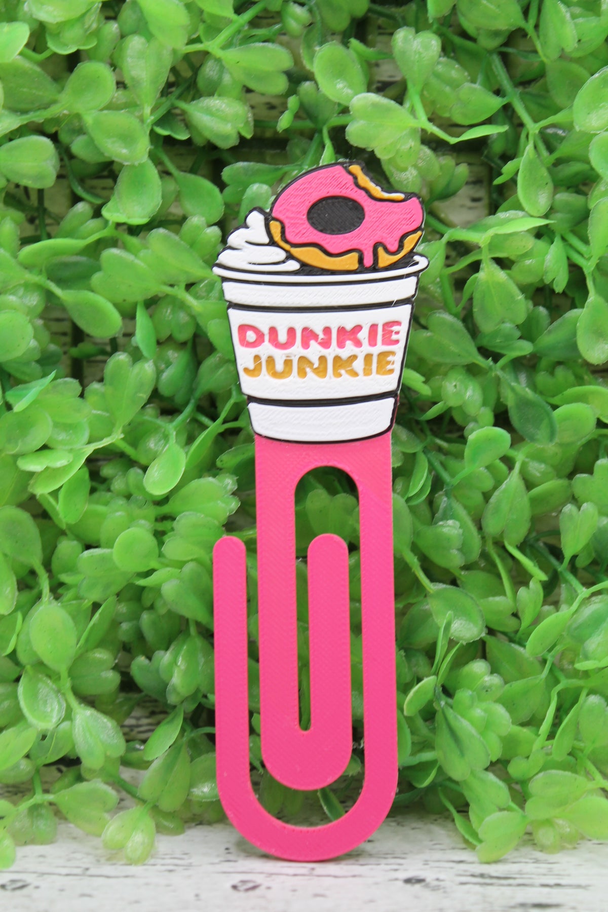 Dunkie Junkie Bookmark or Jumbo Paperclip