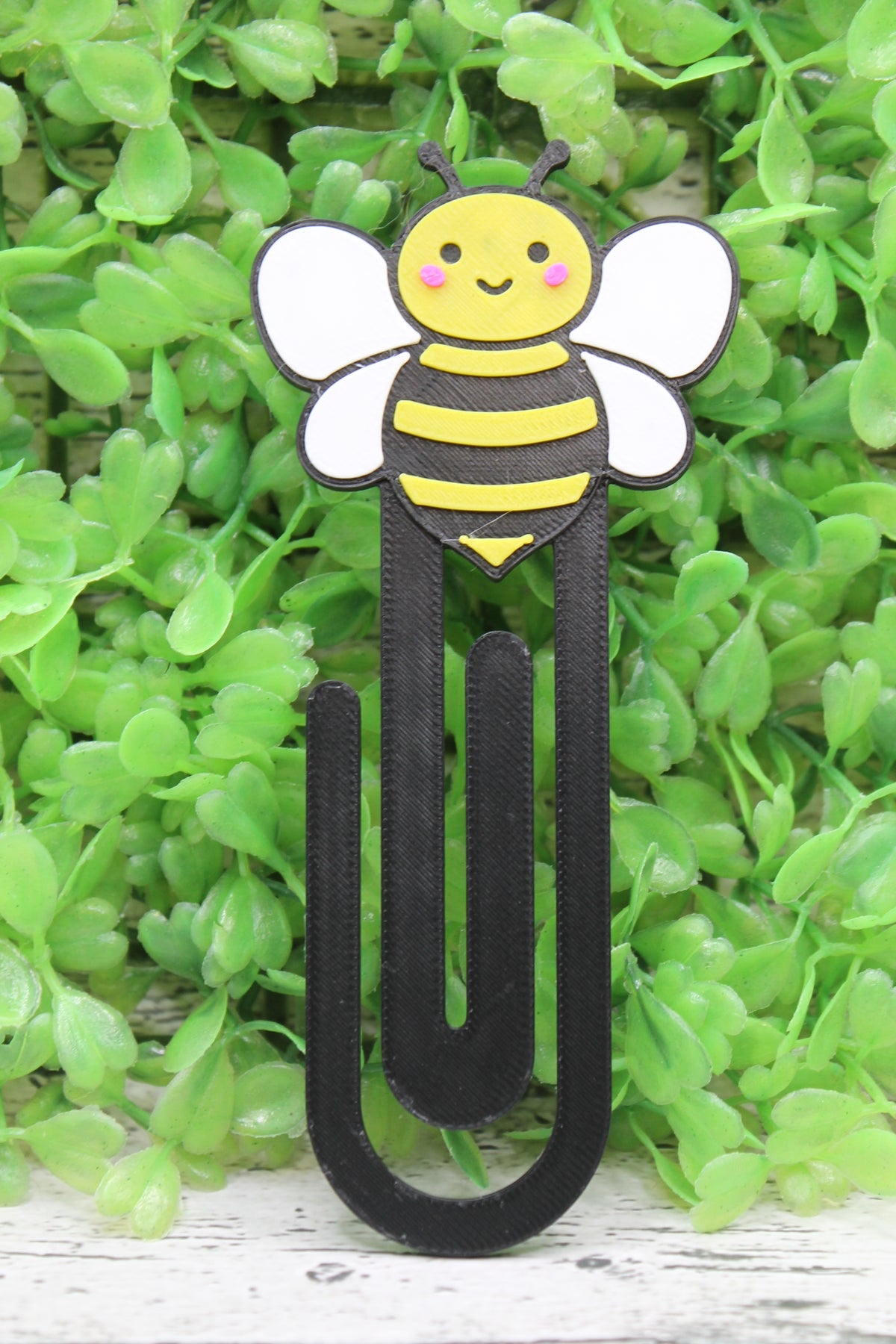 Cute Bee Bookmark or Jumbo Paperclip
