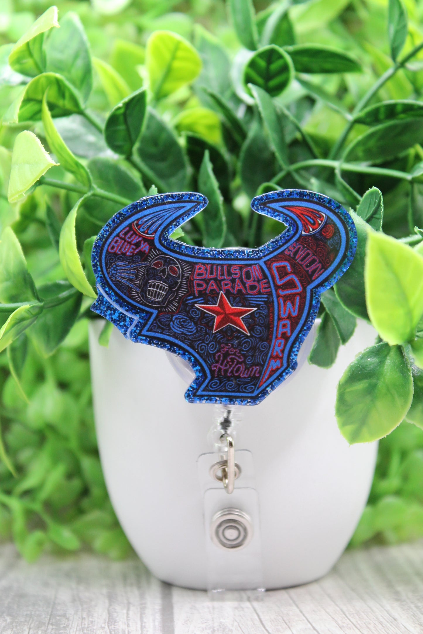 Houston Texans Badge/ID Holder Reel