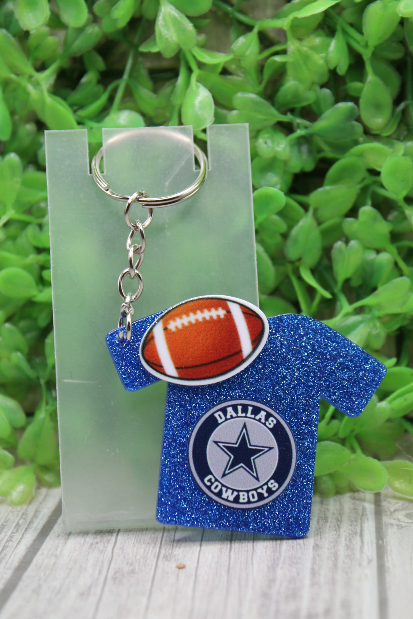 Dallas Cowboys Jersey Acrylic Keychain