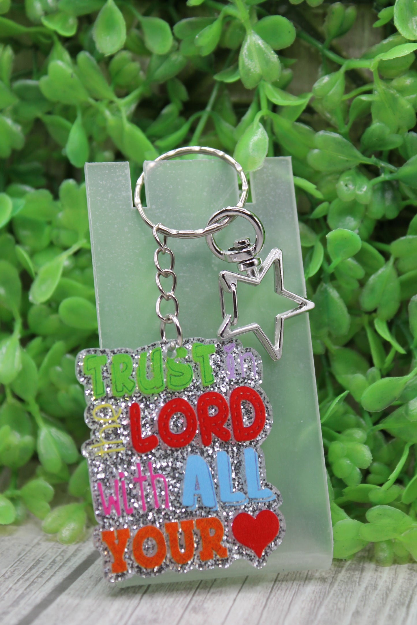 Trust in the Lord Keychain