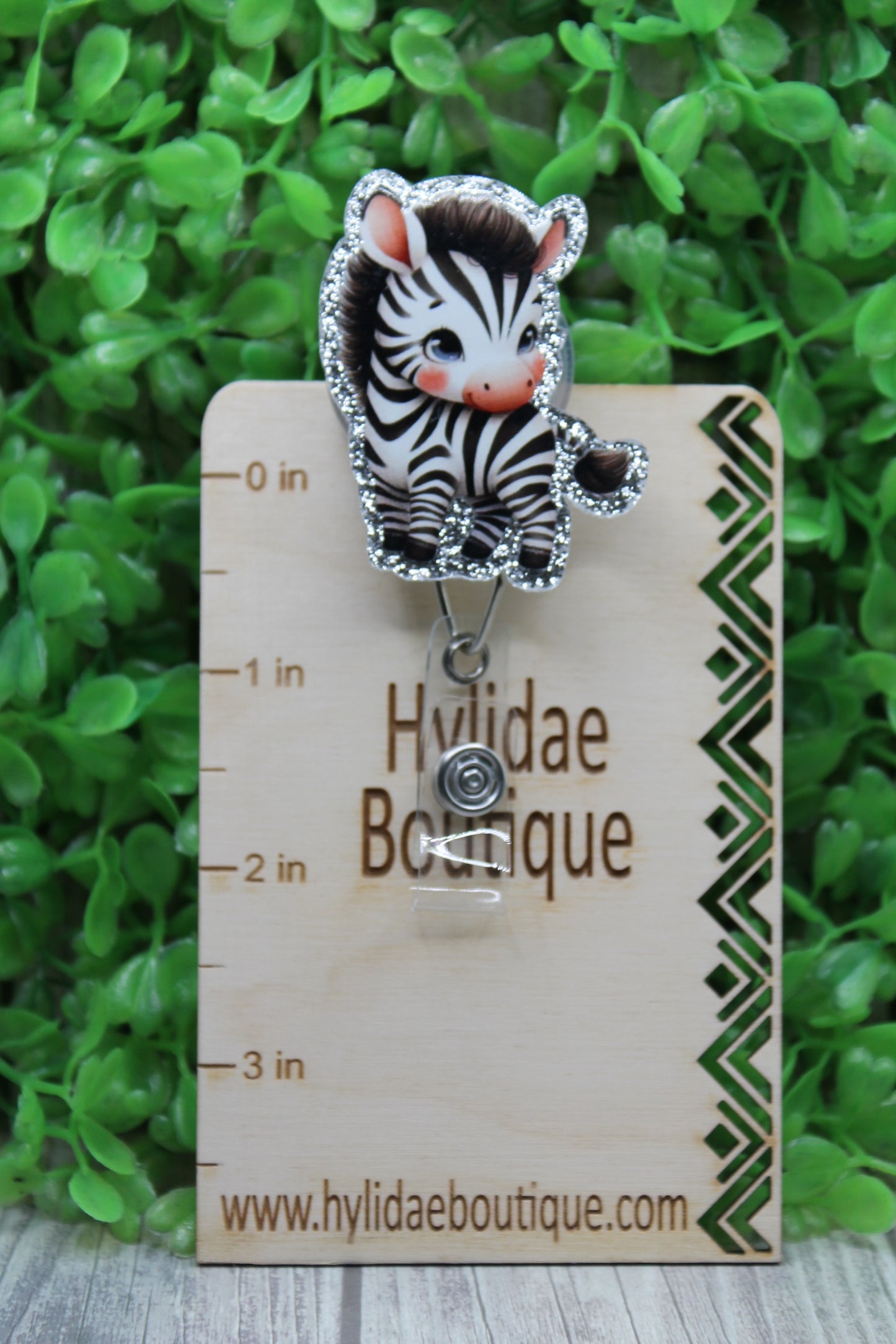 Zebra Badge/ID Holder Reel