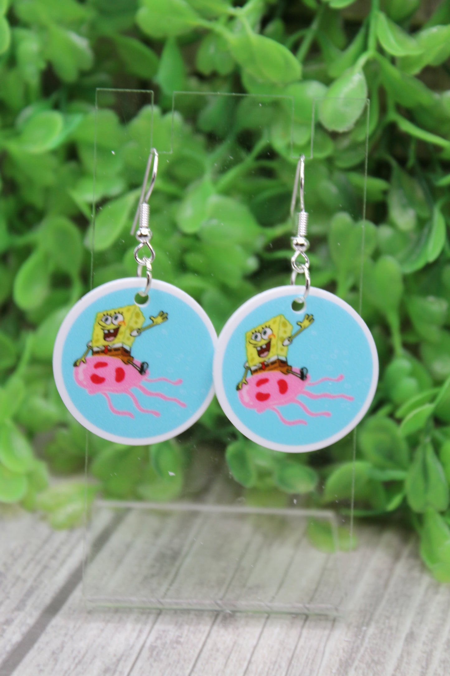 Bob Riding Jellyfish 'Mini' Dangle Earrings