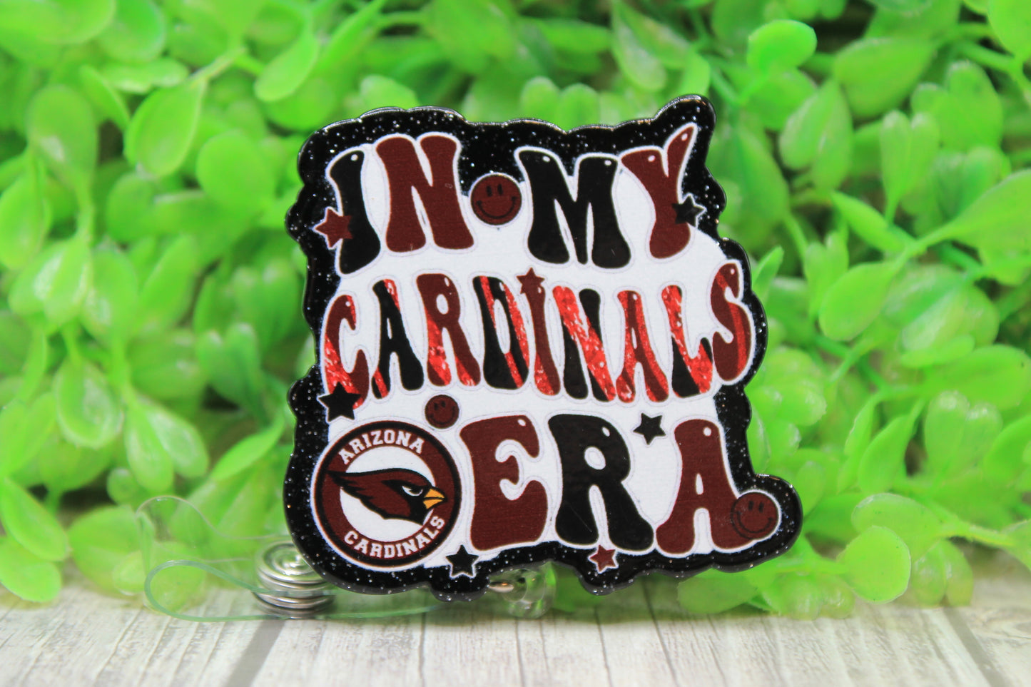 In My Cardinals Era Badge Holder Reel
