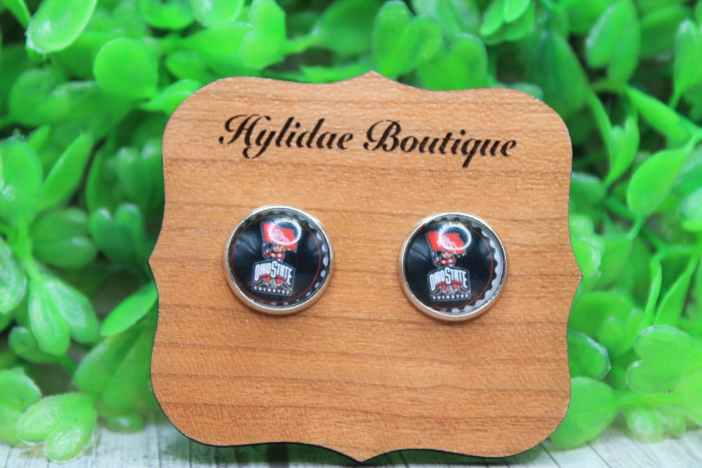 Ohio State Buckeyes Stud Earrings