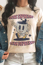 MORE ESPRESSO LESS DEPRESSO Graphic Tee