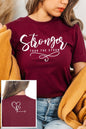 Storm Faith Front Back Graphic T Shirts