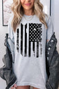 USA Flag Graphic T Shirts