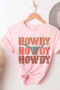 HOWDY HOWDY HOWDY LONGHORN GRAPHIC TEE