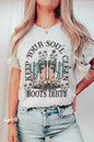 KEEP YOUR SOUL CLEAN GRAPHIC TEE