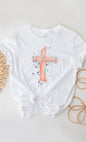 Watercolor He Lives Cross Easter PLUS Graphic Tee