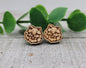 Pomeranian Dog Breed || Wood Stud Earrings || Hypoallergenic