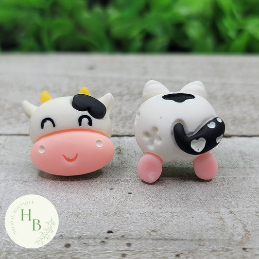 Cute Cows Stud Earrings