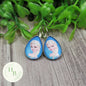 Elsa Teardrop French Lever Earrings