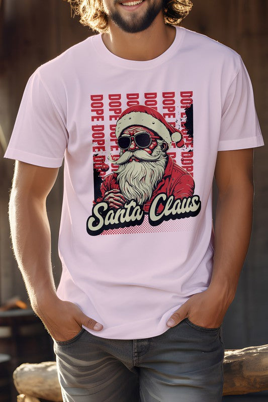 Dope Santa Claus Christmas Unisex Graphic Tee