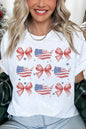 AMERICAN COQUETTE BOW OVERSIZED TEE