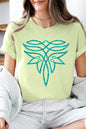 Turquoise Boot Stitch Graphic T Shirts