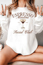 ESPRESSO MARTINI SOCIAL CLUB GRAPHIC SWEATSHIRT