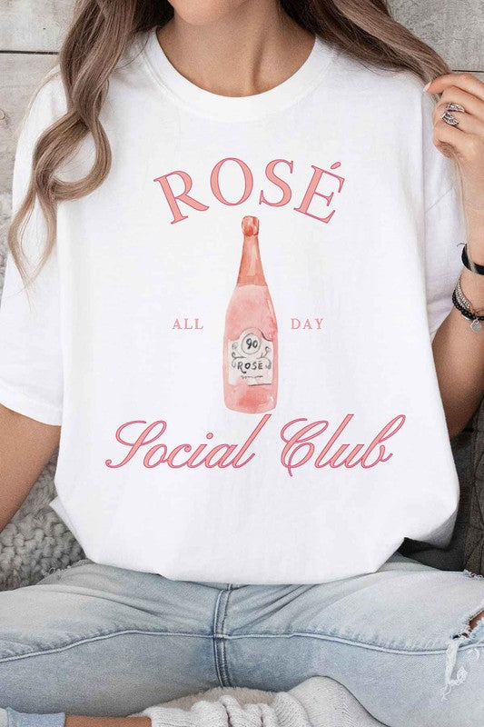 ROSE SOCIAL CLUB GRAPHIC TEE