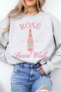 ROSE SOCIAL CLUB GRAPHIC SWEATSHIRT