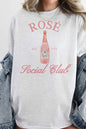 ROSE SOCIAL CLUB OVERSIZED GRAPHIC TEE