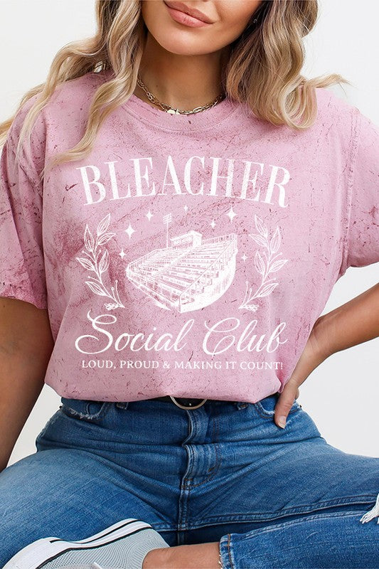 Game Day Bleacher Social Club Color Burst Tee