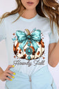 Howdy Fall Western Pumpkin Graphic Tee