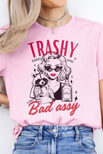 Baddie Girly Retro, Sassy Summer Graphic Tee