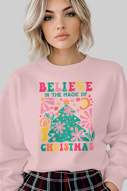 Retro Boho Christmas Sweatshirt