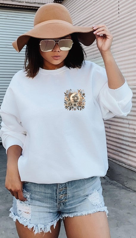 Time to Shine Crew Sweatshirt PLUS {Ships in 3-5 Days}