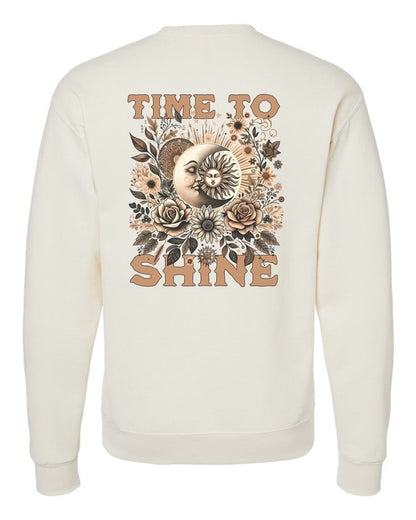 Time to Shine Crew Sweatshirt {Ships in 3-5 Days}