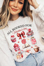 All Booked for Valentines Graphic Sweatshirt