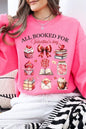 All Booked for Valentines Graphic Sweatshirt