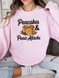 Pancakes and Panic Attacks Graphic Sweatshirt PLUS {Ships in 3-5 Days}