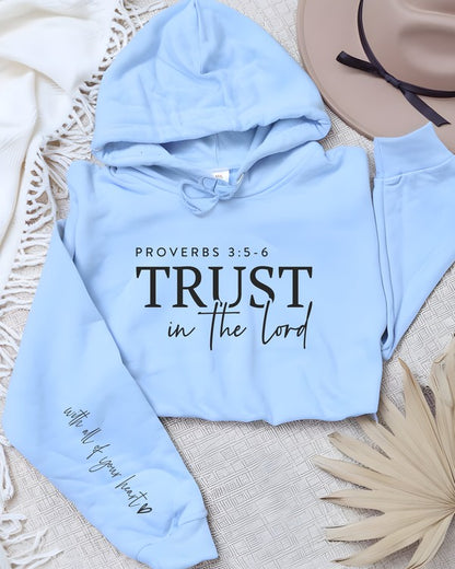 Trust in The Lord Graphic Hoodie PLUS {Ships in 3-5 Days}